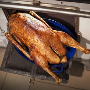 Weihnachtsgans vom Hof Claßen, fertig zubereitet