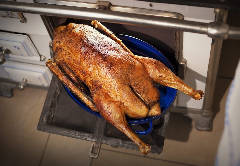 Weihnachtsgans vom Hof Claßen, fertig zubereitet
